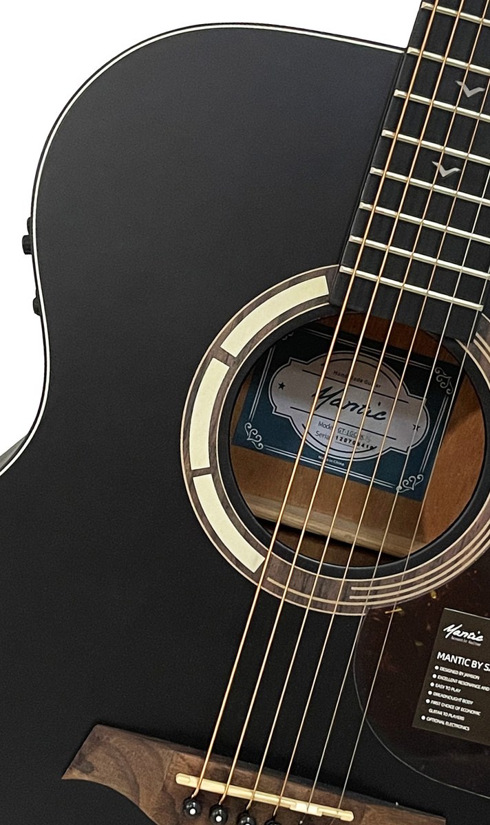 Gitara elektro-akustyczna Mantic GT-1GCE BK