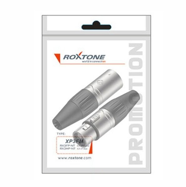 Wtyk typu XLR (komplet) Roxtone XP3FM