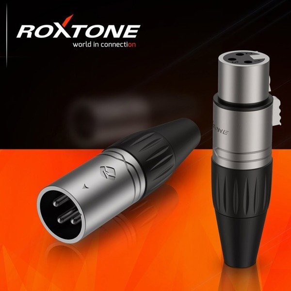 Wtyk typu XLR (komplet) Roxtone XP3FM