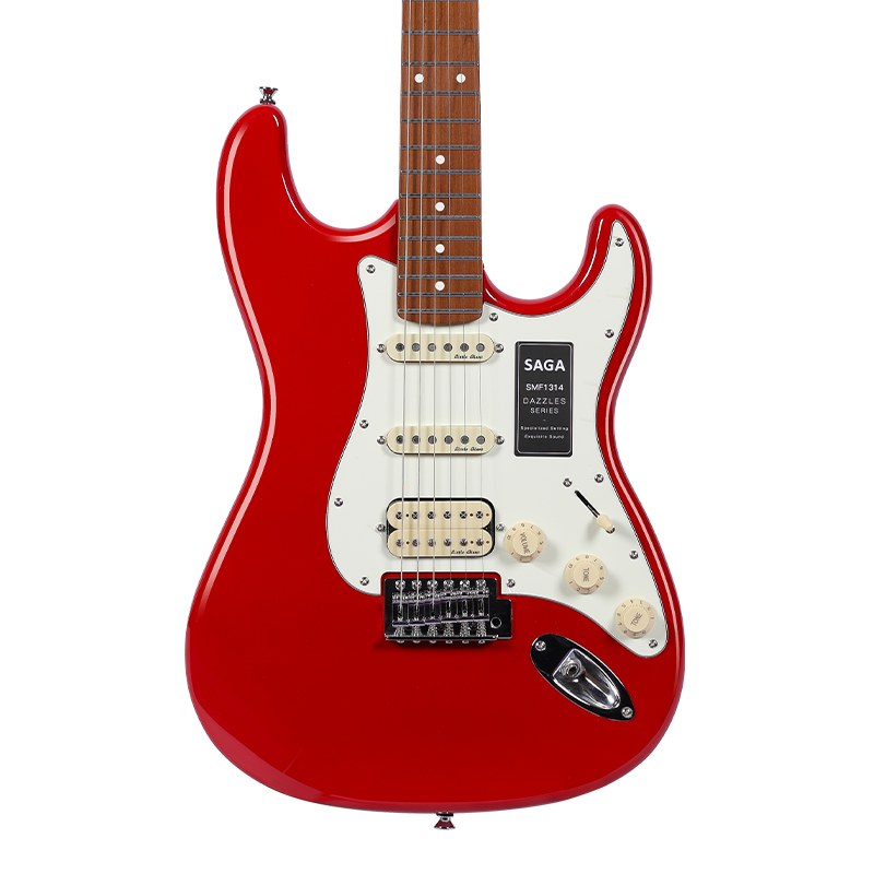 Gitara elektryczna SAGA SMF1314H RD (HSS)
