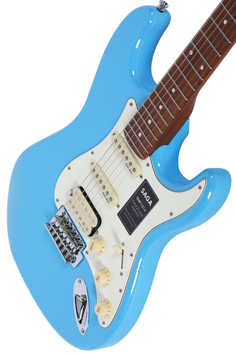 Gitara elektryczna SAGA SMF1314H BL (HSS)