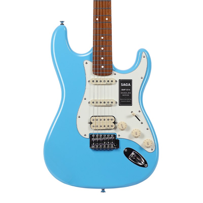 Gitara elektryczna SAGA SMF1314H BL (HSS)