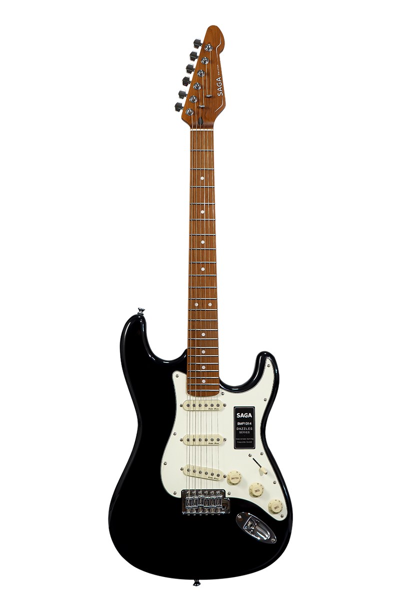 Gitara elektryczna SAGA SMF1314 BK (SSS)