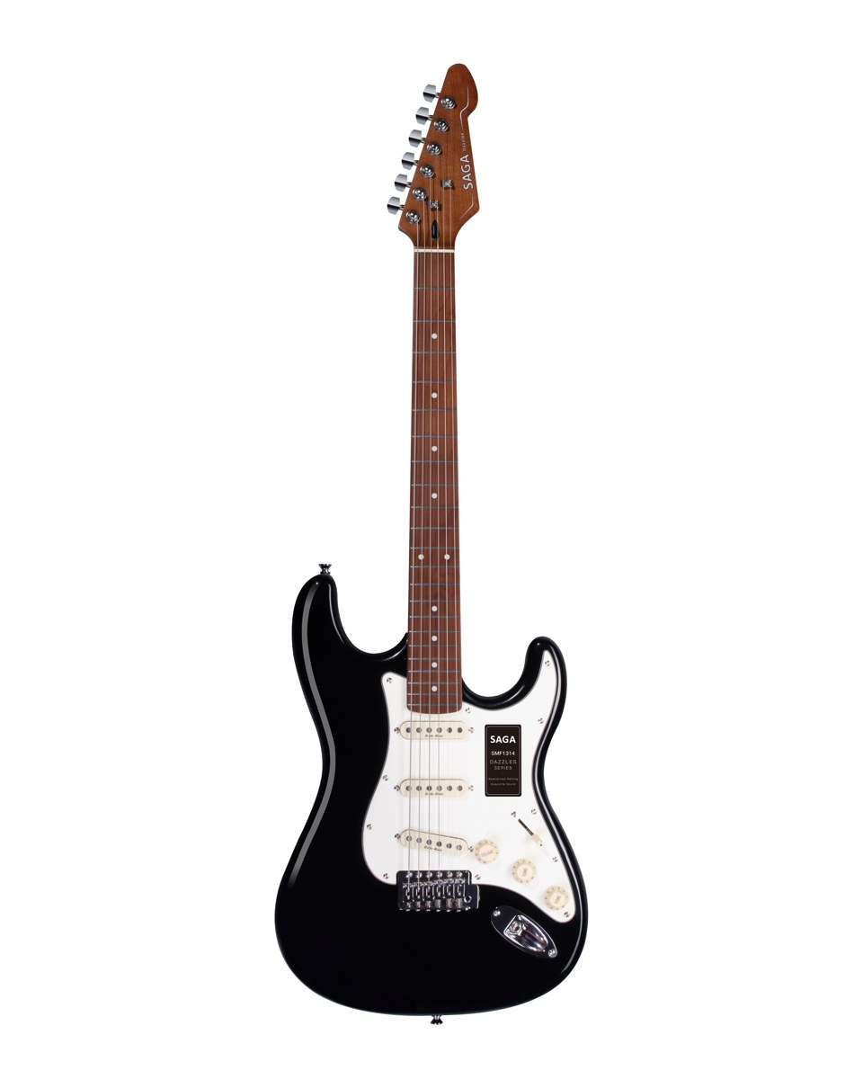 Gitara elektryczna SAGA SMF1314 BK (SSS)
