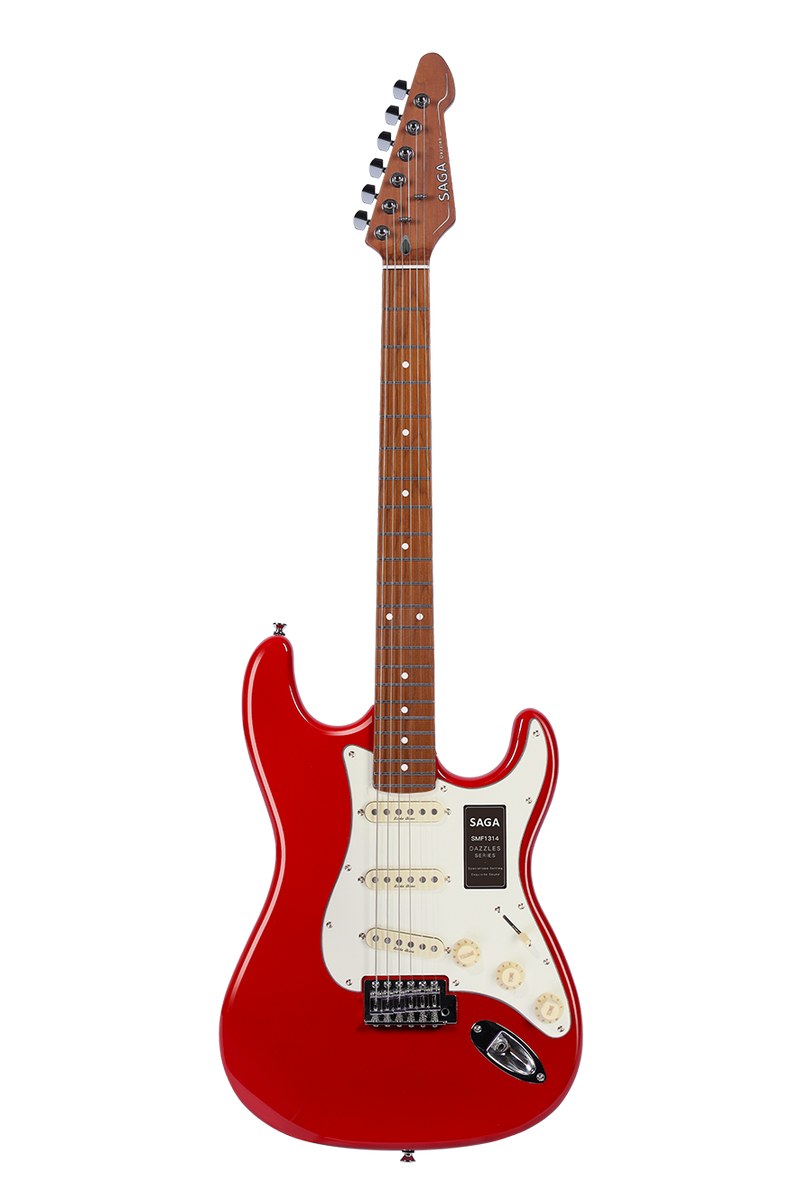 Gitara elektryczna SAGA SMF1314 RD (SSS)