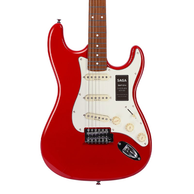 Gitara elektryczna SAGA SMF1314 RD (SSS)