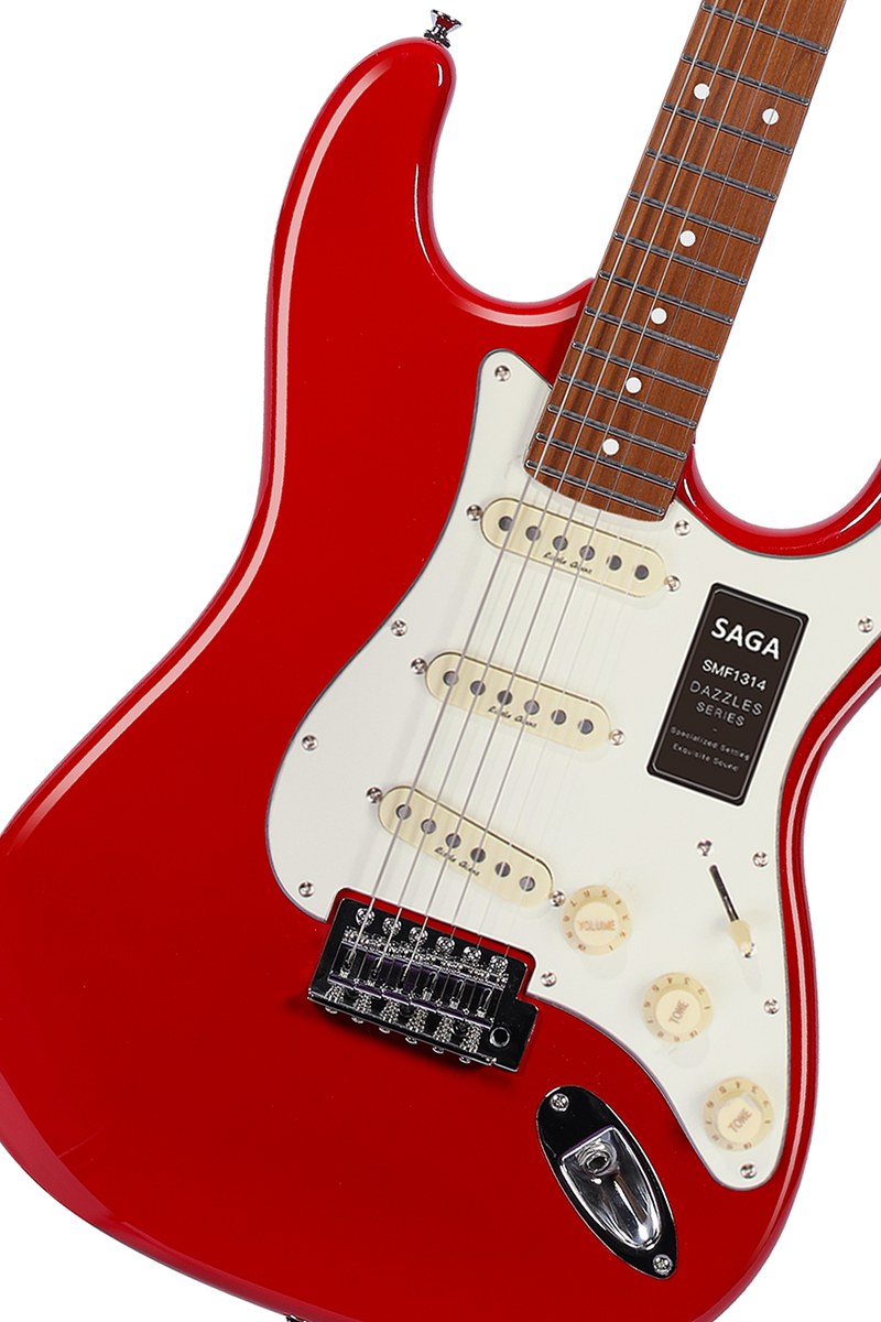 Gitara elektryczna SAGA SMF1314 RD (SSS)