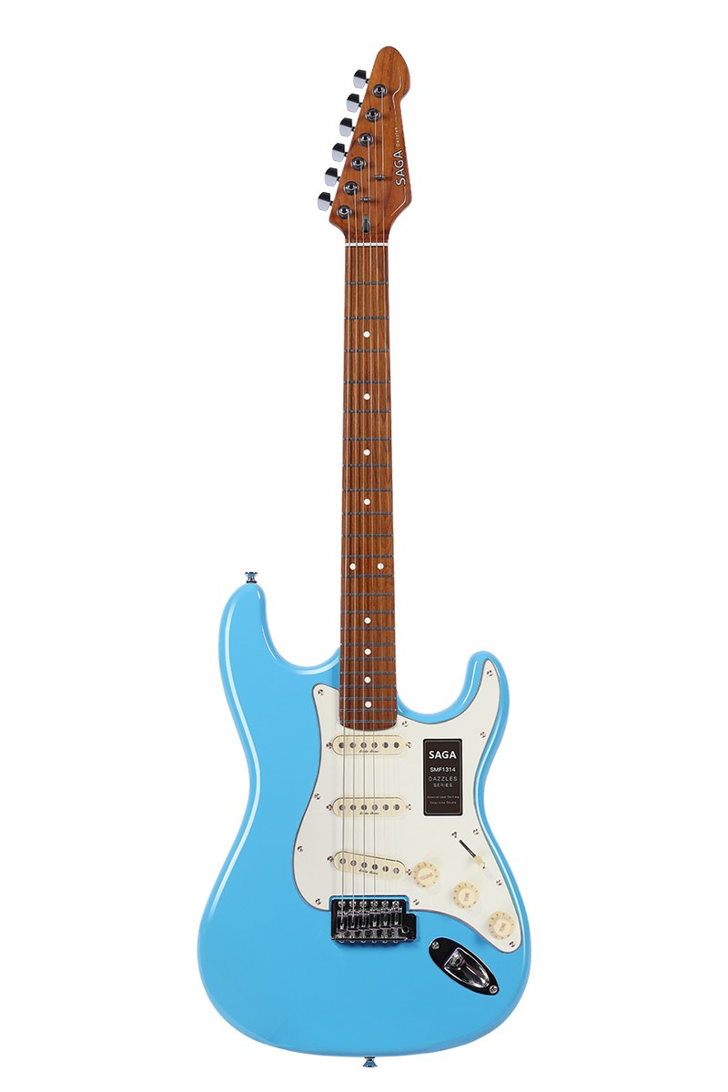 Gitara elektryczna SAGA SMF1314 BL (SSS)