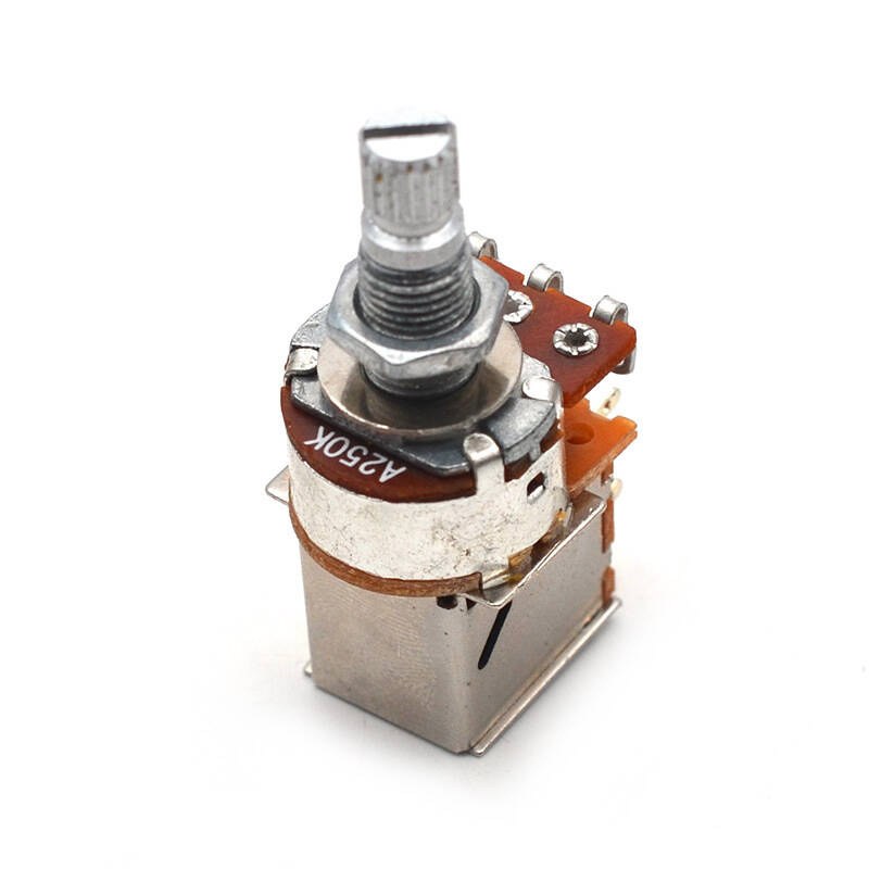 Potencjometr logarytmiczny VOLUME push pull Kera-Audio A250K/18/PP