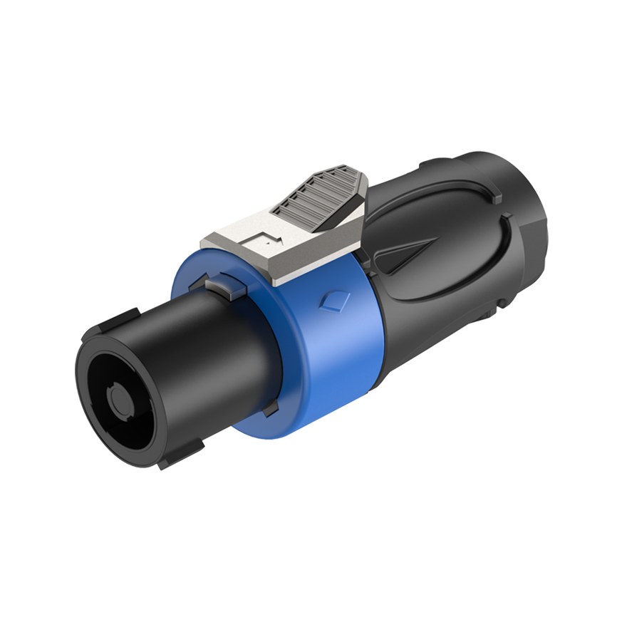 Wtyk głośnikowy niebieski 4-pin Roxtone RS4F-N-BU