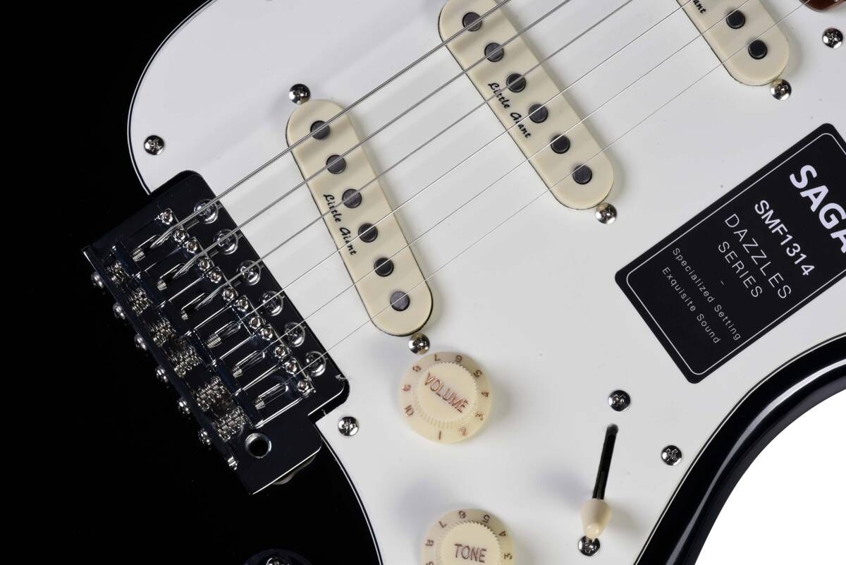 Gitara elektryczna SAGA SMF1314 SB (SSS)