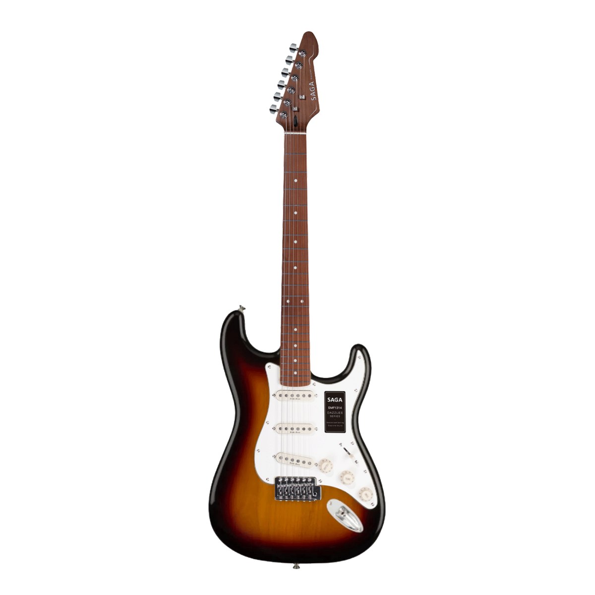 Gitara elektryczna SAGA SMF1314 SB (SSS)