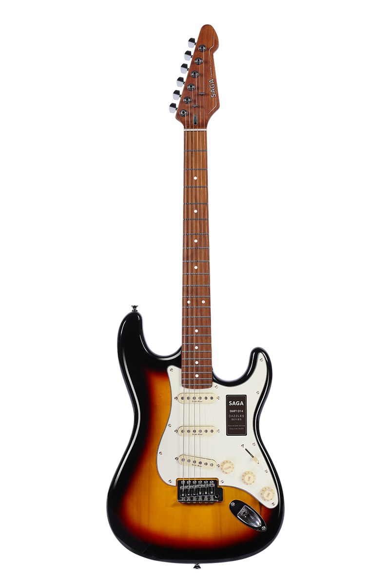 Gitara elektryczna SAGA SMF1314 SB (SSS)
