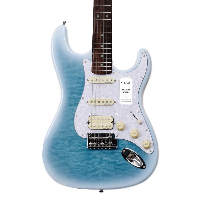 Gitara elektryczna SAGA Dazzles Cosmic Ocean (HSS)