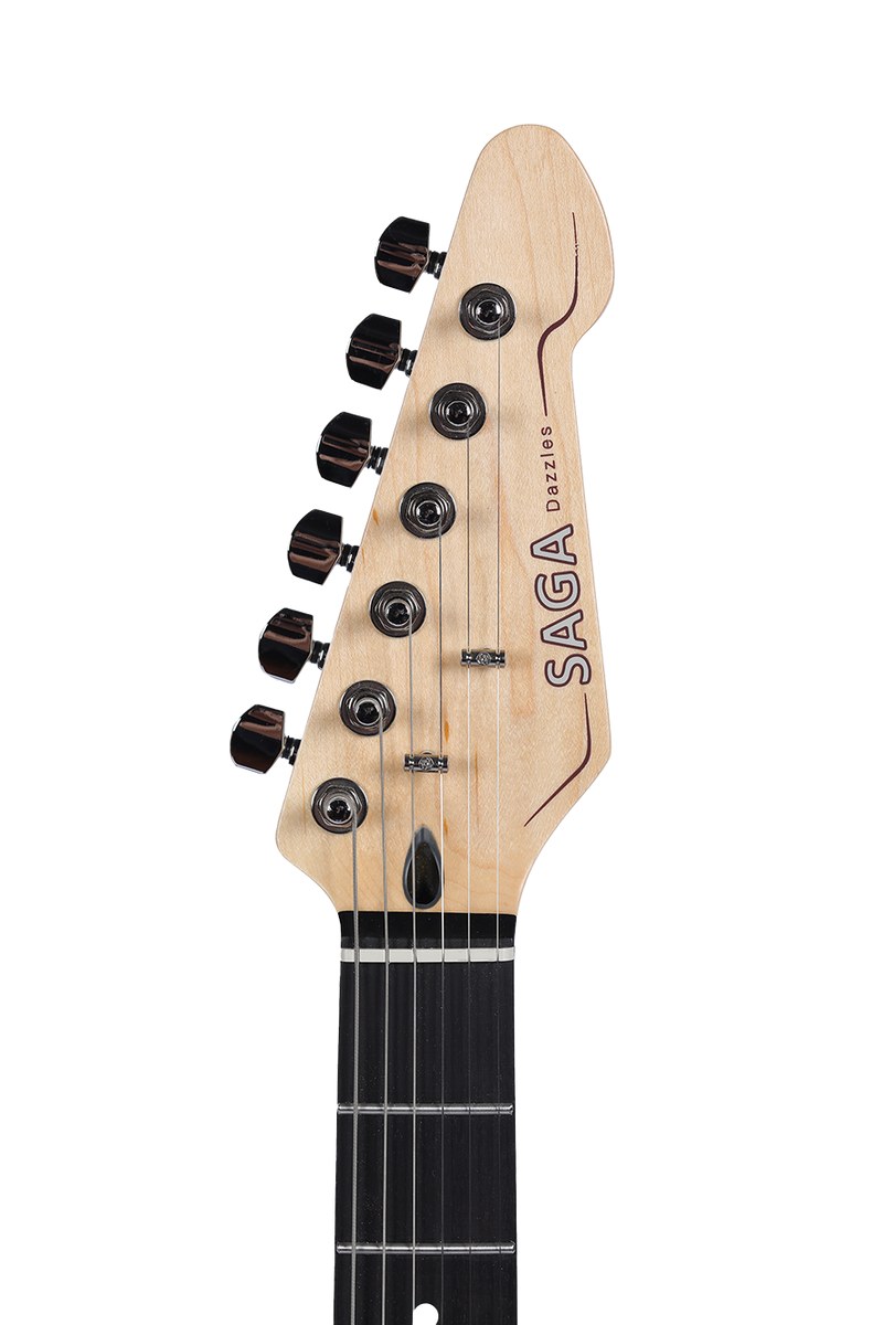 Gitara elektryczna SAGA Dazzles Cosmic Ocean (HSS)