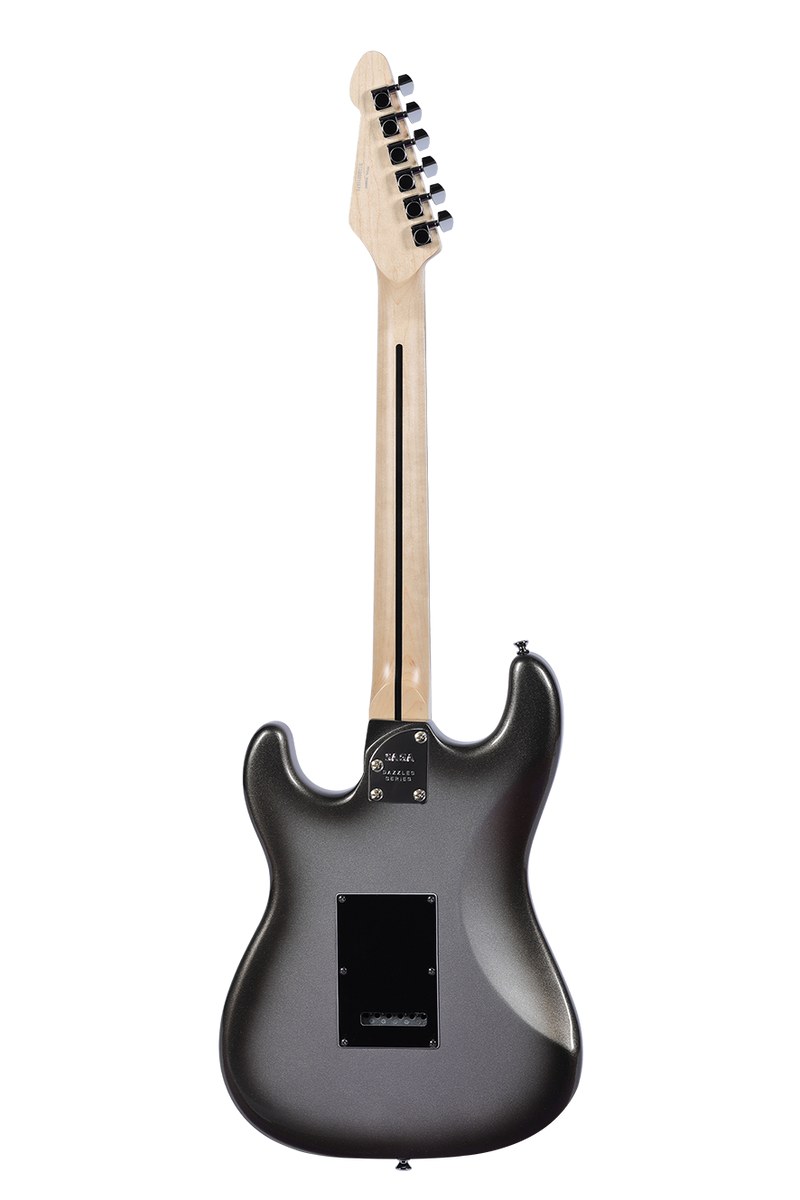 Gitara elektryczna SAGA Dazzles Mercury Gray (HSS)