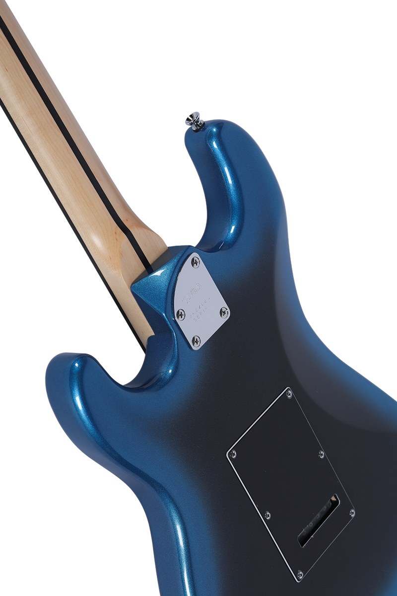 Gitara elektryczna SAGA Dazzles Dark Night Blue (HSS)