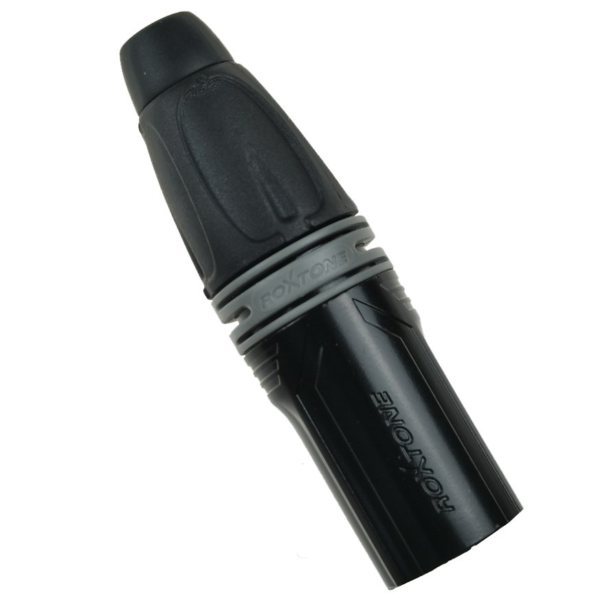 Ring do XLR Roxtone Szary
