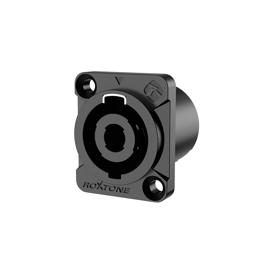 Gniazdo głośnikowe tablicowe panelowe 4-pin Roxtone RS4MD-T
