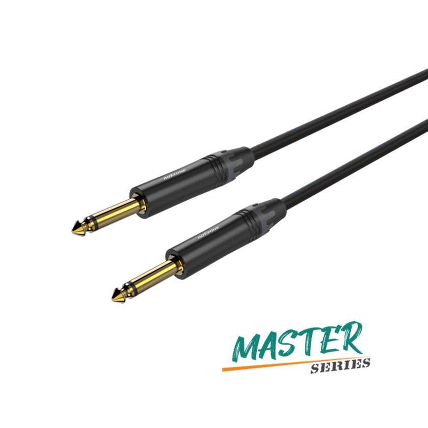 Profesjonalny kabel instrumentalny Roxtone MGJJ110L1-BK