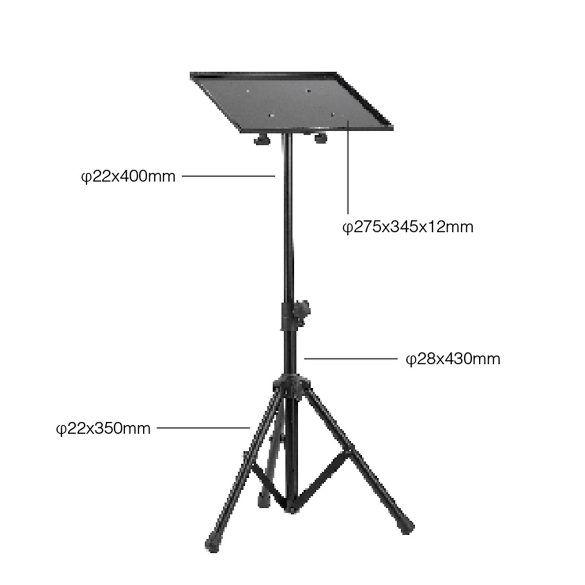 Statyw z półką KA-LINE STAND S-57-A
