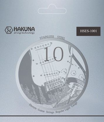 Struny do gitary elektrycznej HAKUNA HSES-1001