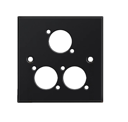 Panel montażowy Teriux TWP-3-BK
