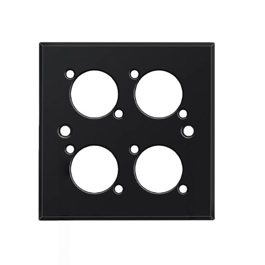 Panel montażowy Teriux TWP-4-BK