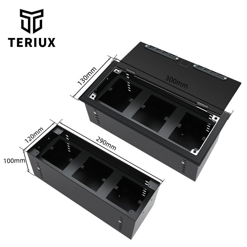 Puszka montażowa Teriux FP-12-BK
