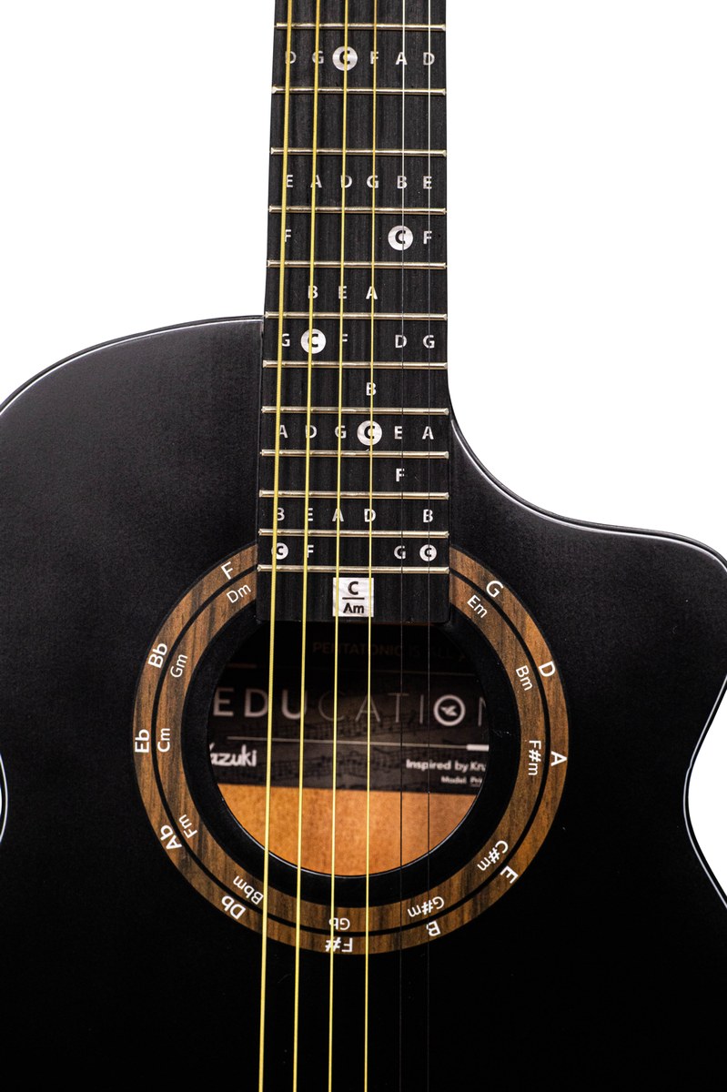 Gitara akustyczna 36″ – Kazuki AKZ-ED-PMR36-BK