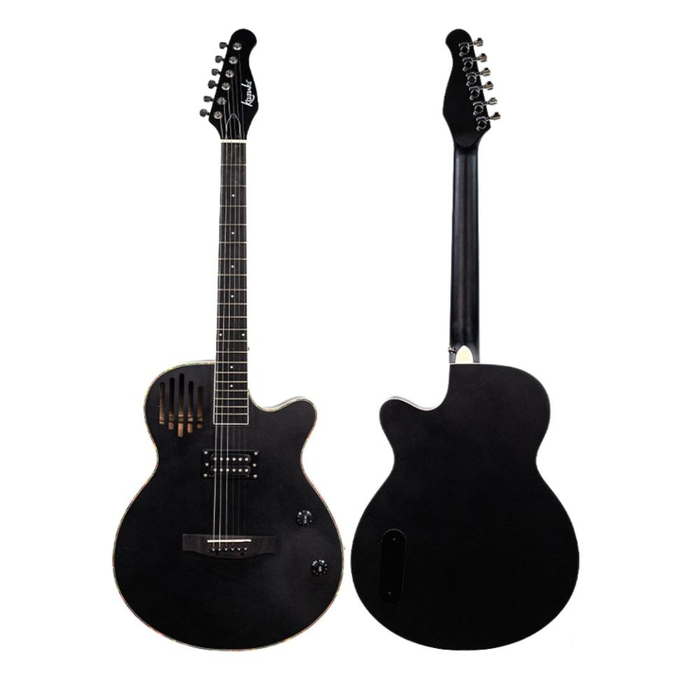 Gitara elektryczna hybrydowa 2 w 1 Kazuki AKZ-SA-40-BK
