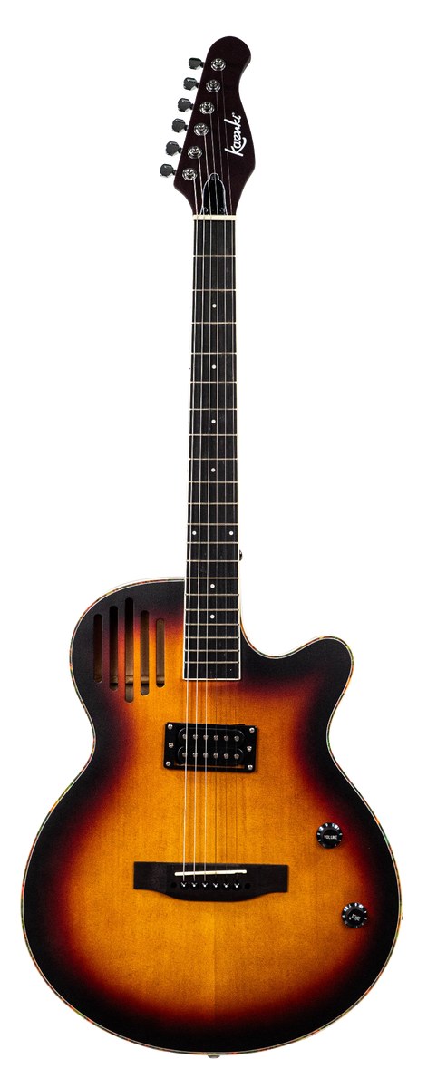 Gitara elektryczna hybrydowa 2 w 1 Kazuki AKZ-SA-40-SB