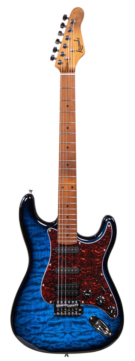 Gitara elektryczna Kazuki BKZ-FMT03-QBL