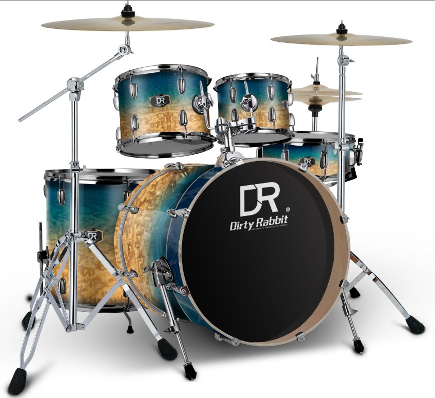 Zestaw perkusyjny Dirty Rabbit BF301-BSF