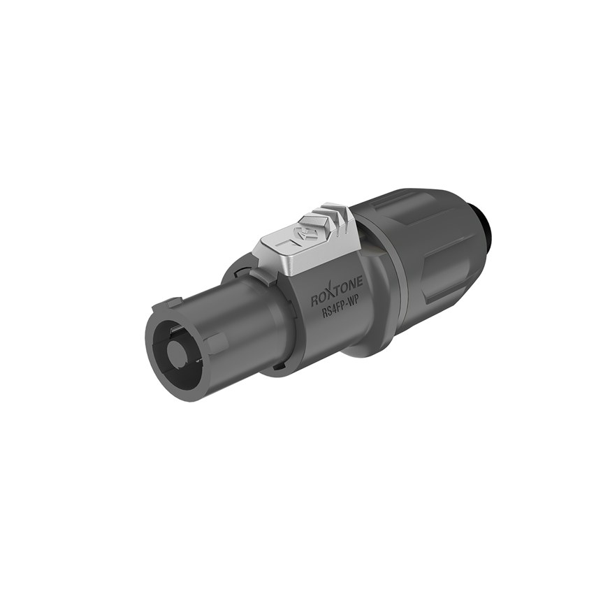 Wtyk głośnikowy 4-pin IP66 Roxtone RS4FP-WP-GY
