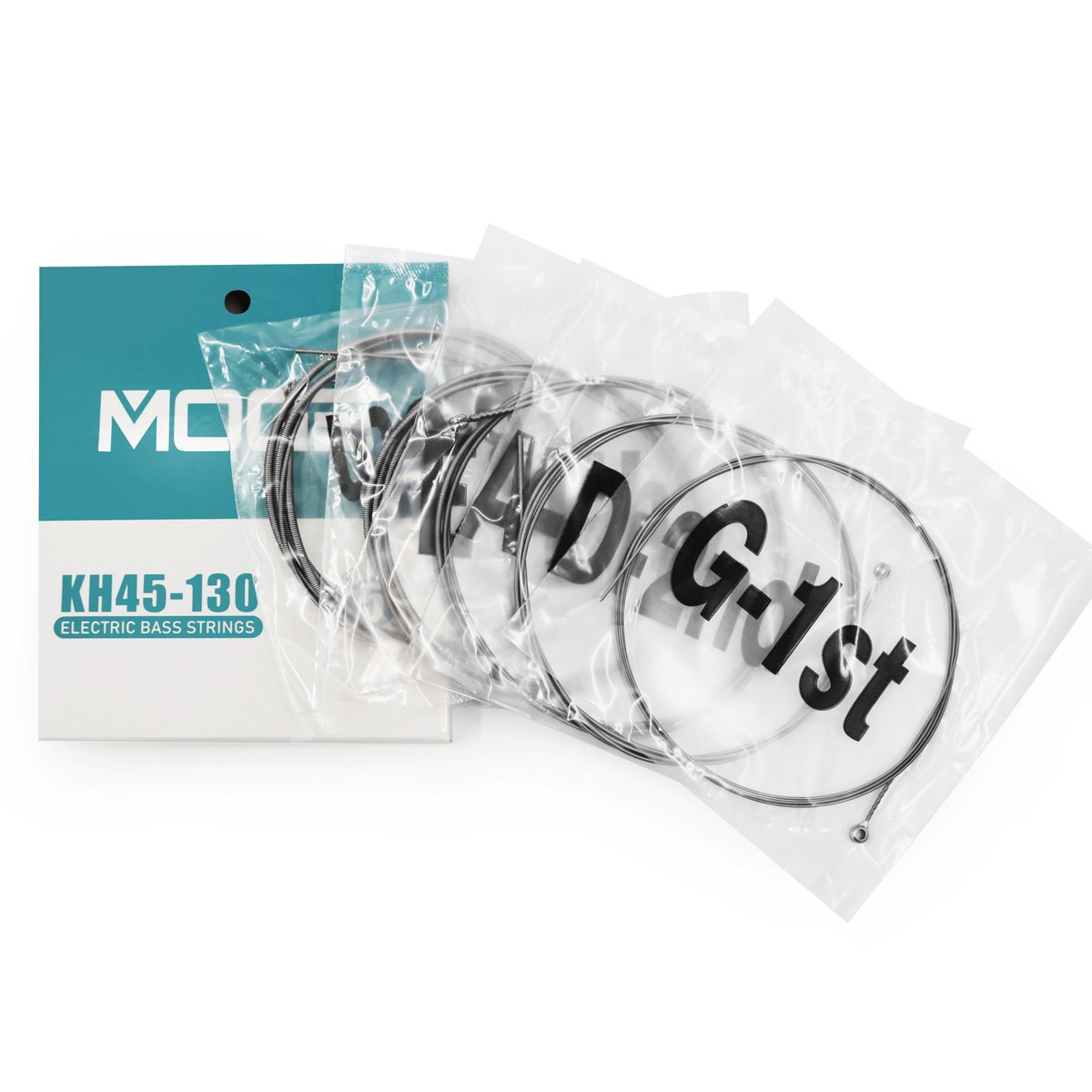 Struny do gitary basowej MOGE KH45-130