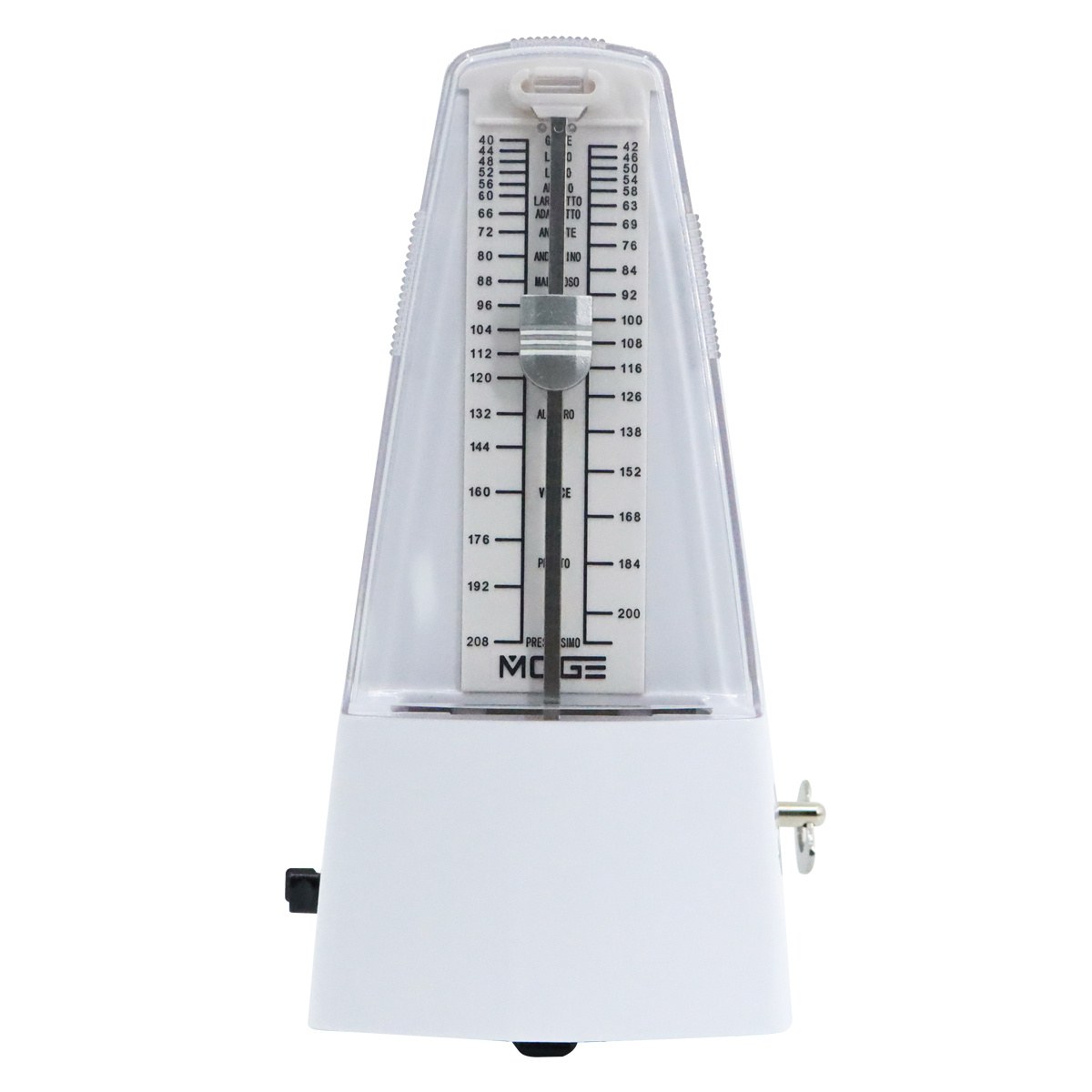 Metronom mechaniczny Moge M-10 WH