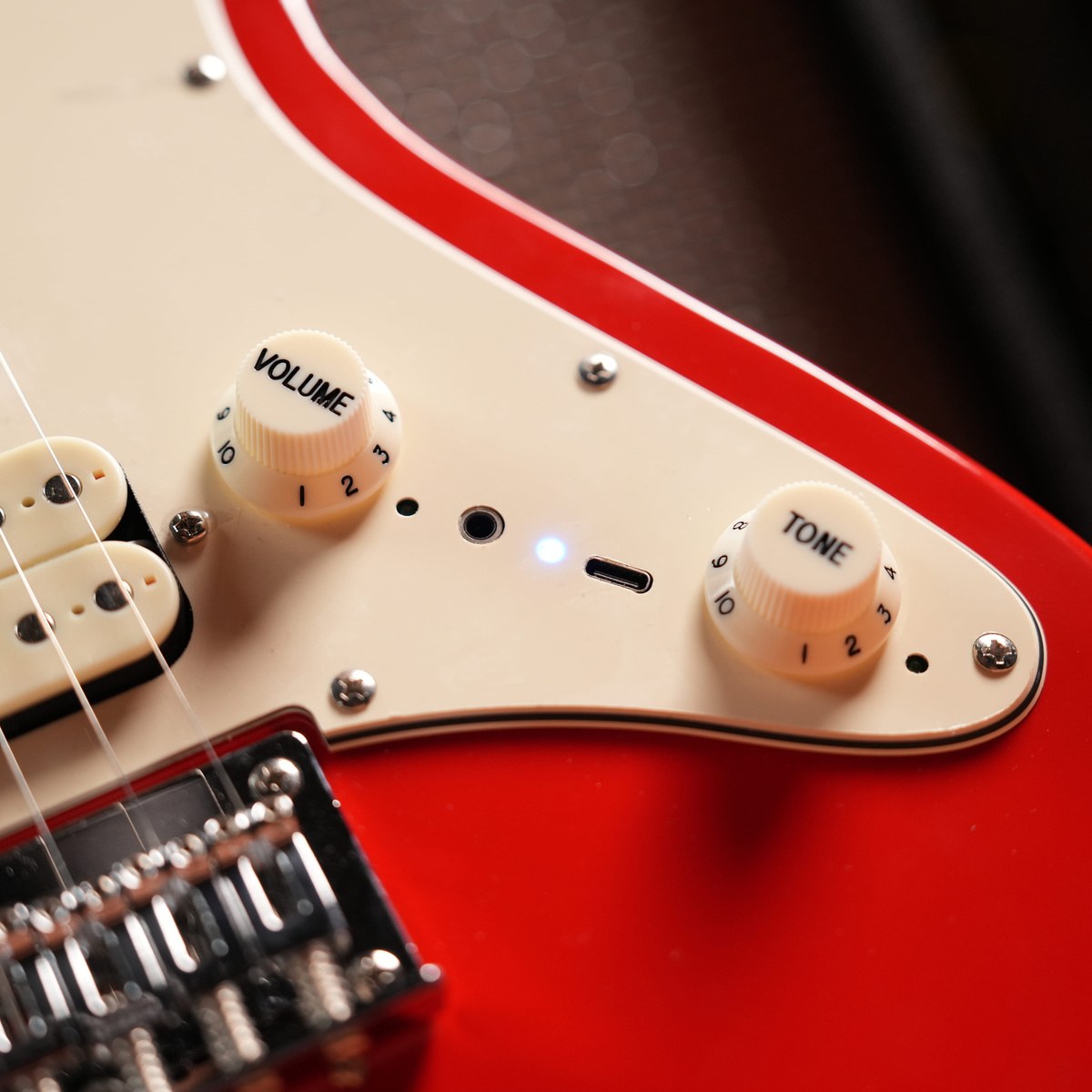 Gitara elektryczna ze wzmacniaczem Kazuki BKZ-SM101ST-CRD