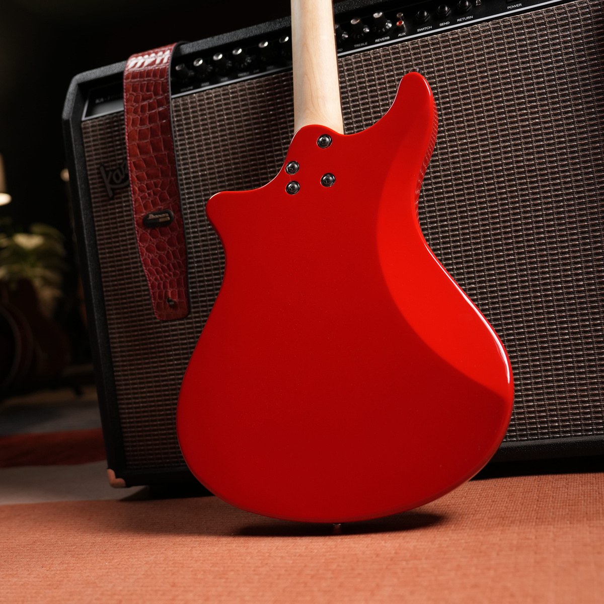 Gitara elektryczna ze wzmacniaczem Kazuki BKZ-SM101ST-CRD