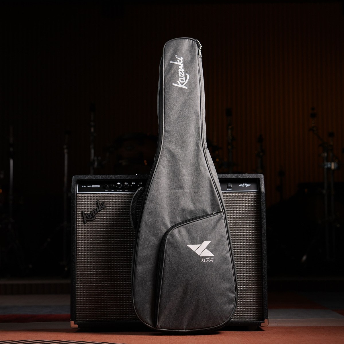 Gitara elektryczna ze wzmacniaczem Kazuki BKZ-SM101ST-CR