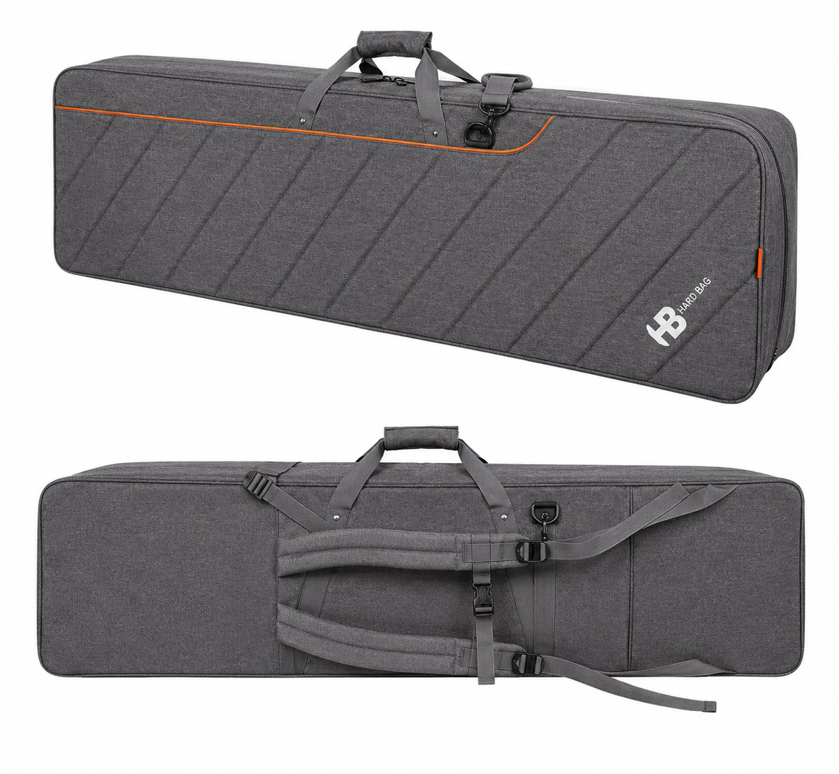 Pokrowiec na Stage Piano 88 klawiszy Hard Bag JC100-Grey
