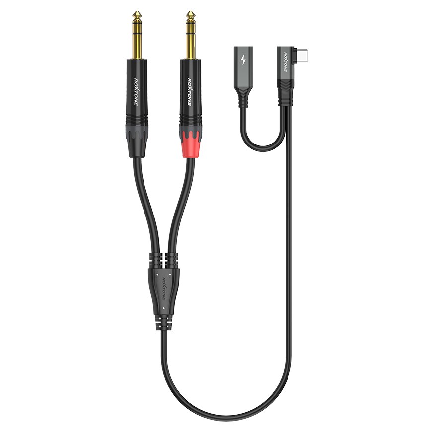 Dwukanałowy symetryczny kabel audio USB Roxtone RA3B-TC2JS