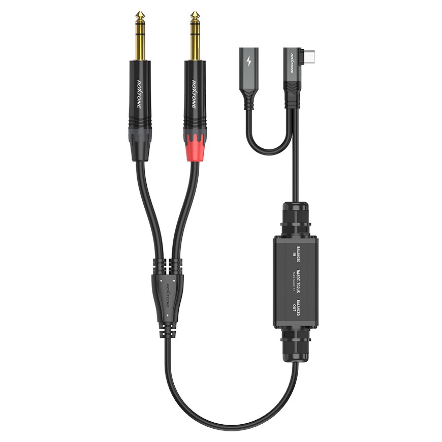 Kabel audio USB z transformatorem separującym Roxtone RA3DT-TC2JS