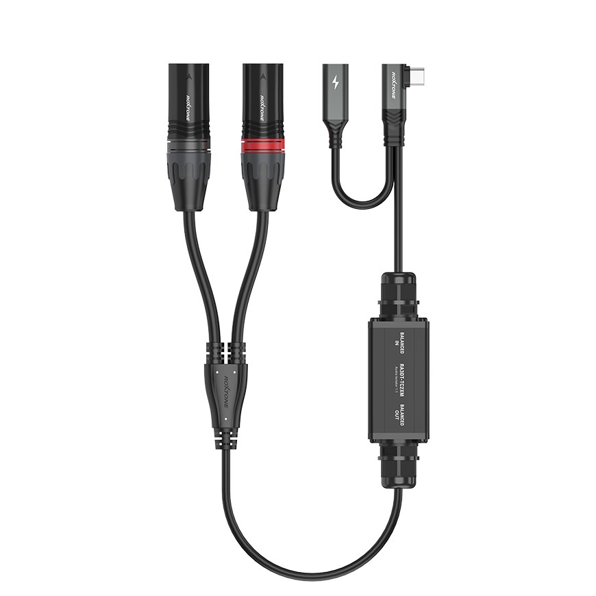 Kabel audio USB z transformatorem separującym Roxtone RA3DT-TC2XM