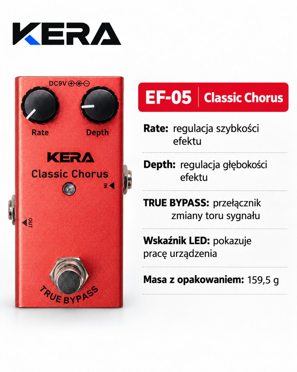 Efekt do gitary Chorus KERA EF-05