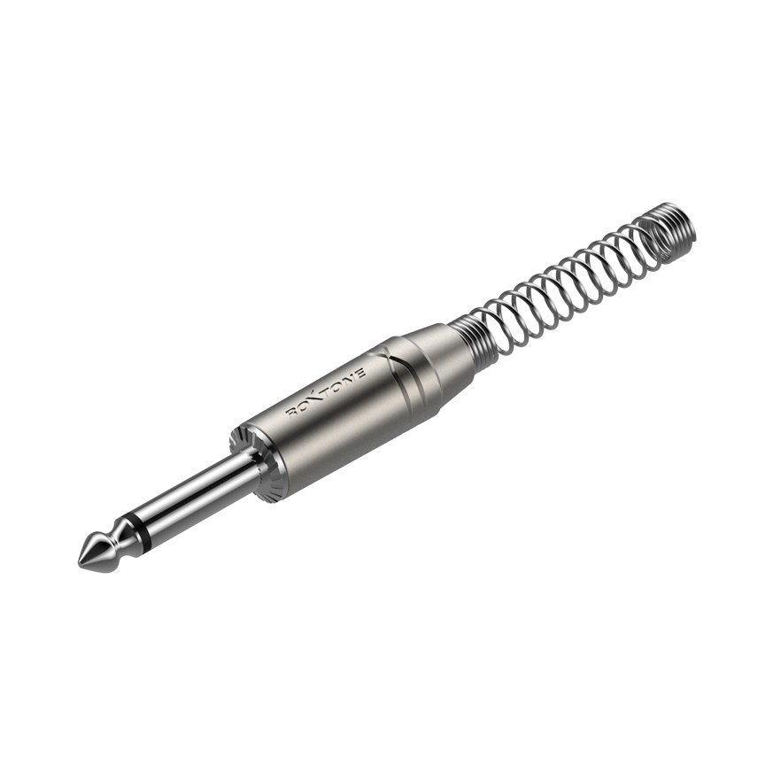 Wtyk typu Jack 6.3mm mono Roxtone RJ2PP-NN