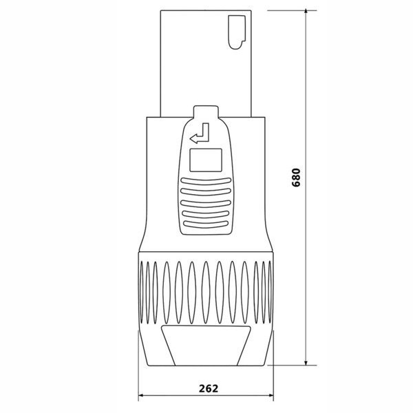 Wtyk głośnikowy niebieski 4-pin KERA RP031