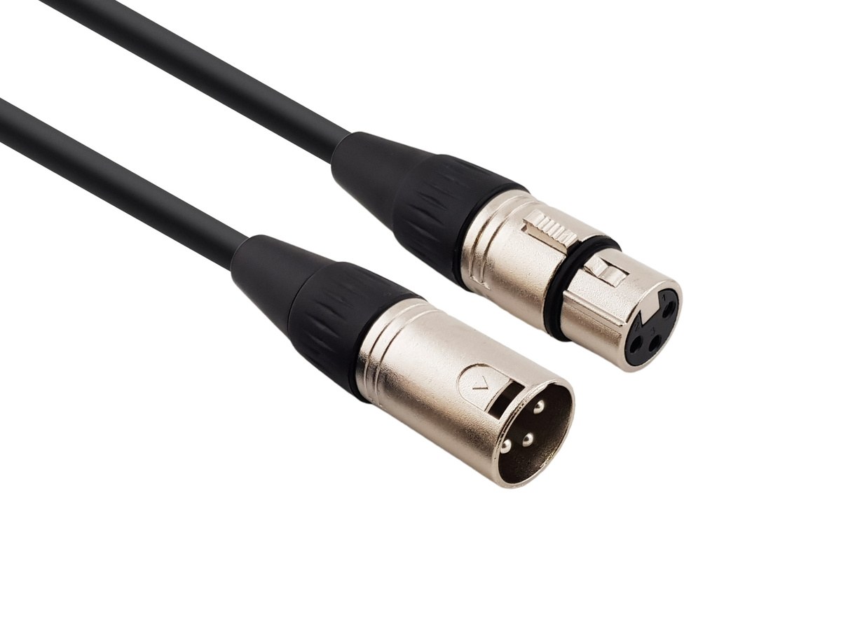 Kabel Mikrofonowy Red's Music - XLR F / XLR M - Economic - MC01100 - 10m