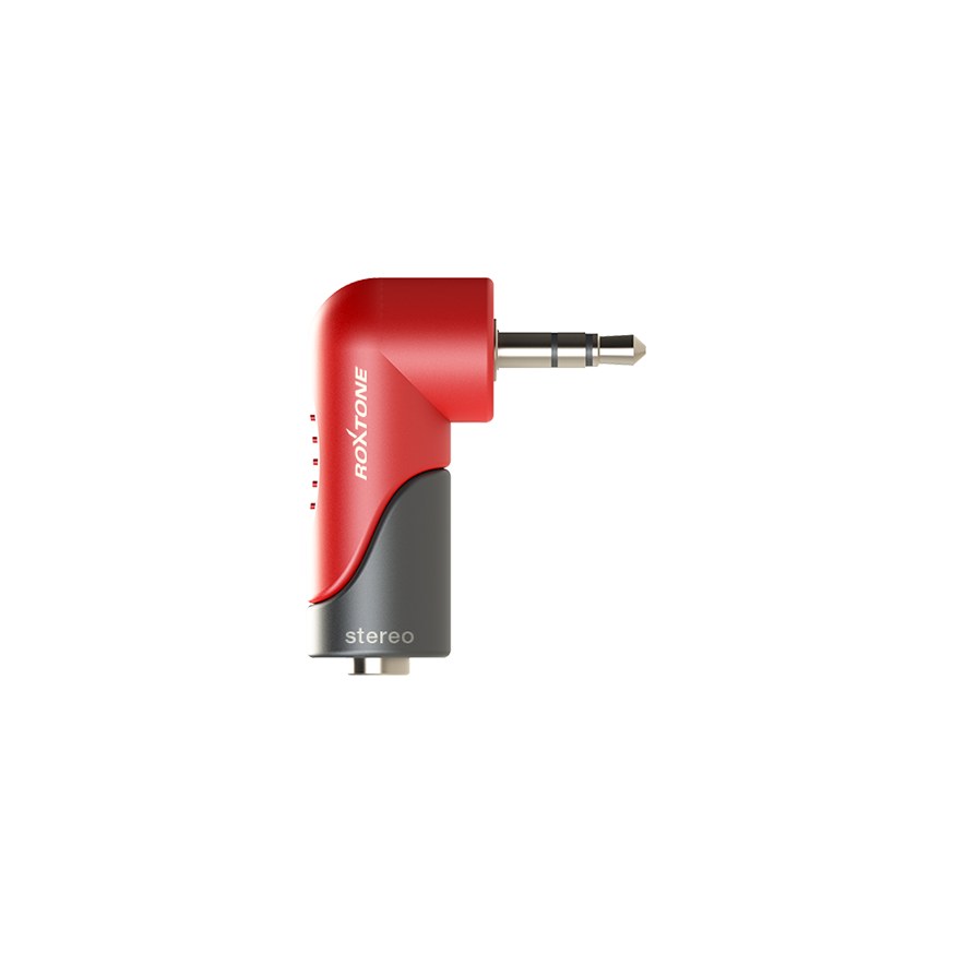 Redukcja przejściówka Wtyk Jack 3.5mm Stereo do Gniazdo Kątowe Jack 3.5mm Stereo Roxtone RPAN200