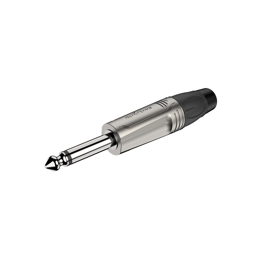Wtyk typu Jack 6.3mm mono Roxtone RJ2P-NN